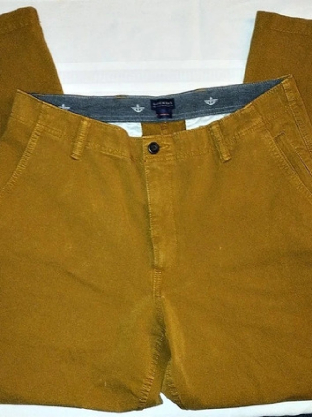 Dockers Straight Fit Chinos Brown Waist 36 Inseam 30